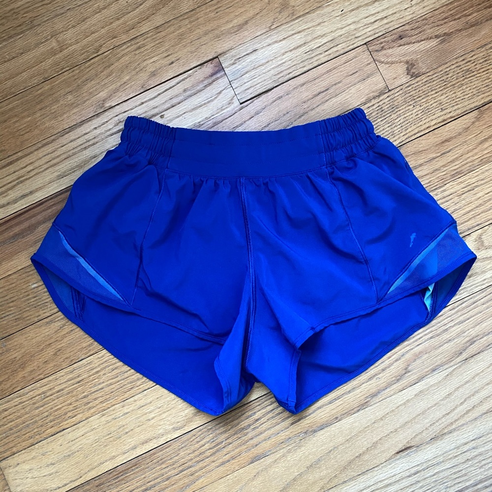 Lululemon Royal Blue Hotty Hot Short 2.5’’